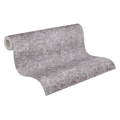 Livingwalls David Vienna Vliestapete Putzoptik Grau Silber Braun 10,05 m x 0,53 m