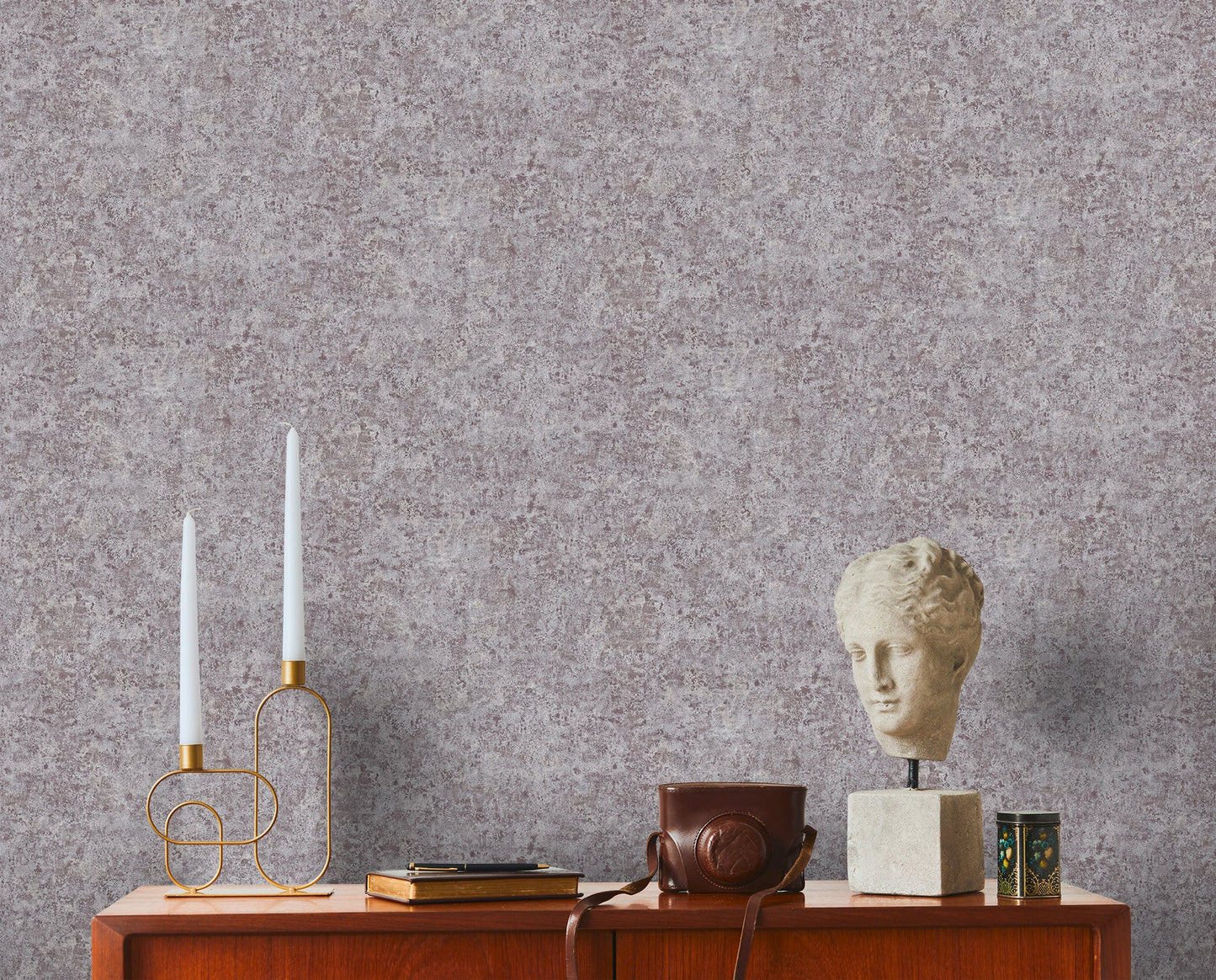 Livingwalls David Vienna Vliestapete Putzoptik Grau Silber Braun 10,05 m x 0,53 m