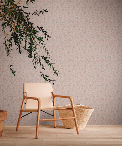 Livingwalls Björn Stockholm Blätter Vliestapete Rosa Weiß Blau Grau 10,05 m x 0,53 m