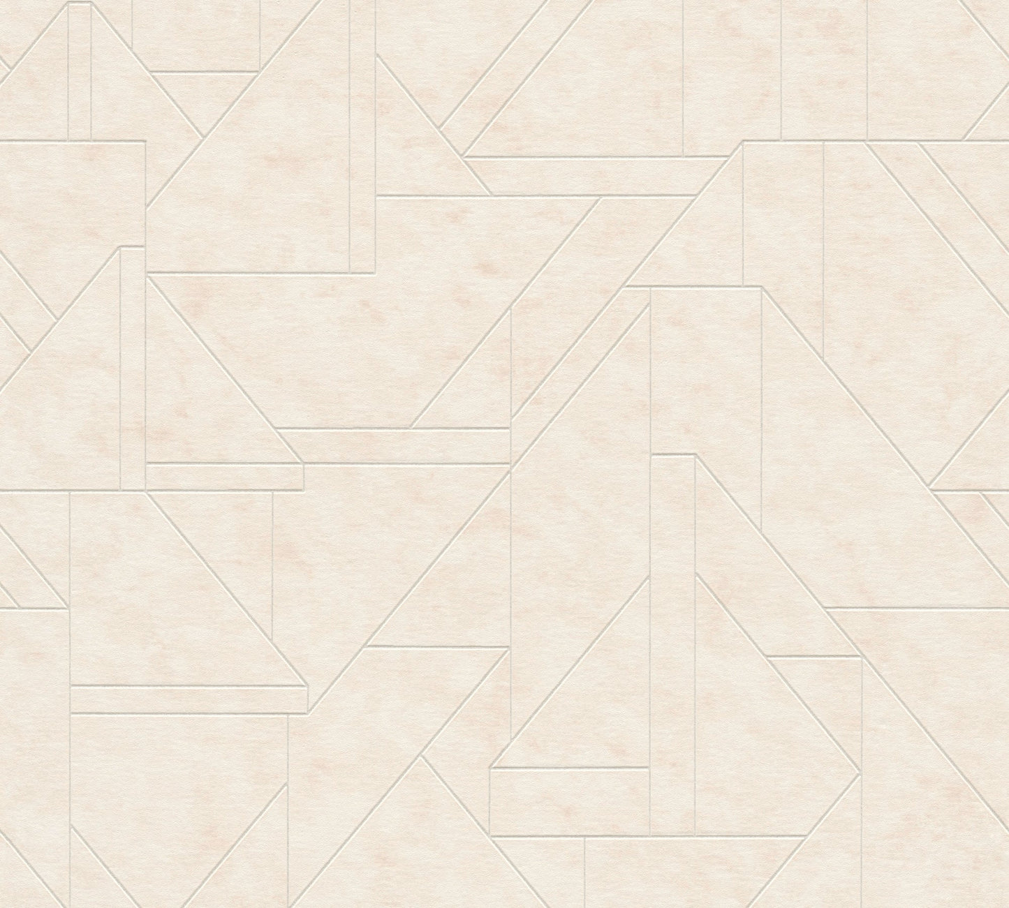 Livingwalls David Vienna Geometrische Vliestapete Creme Weiß Silber 10,05 m x 0,53 m