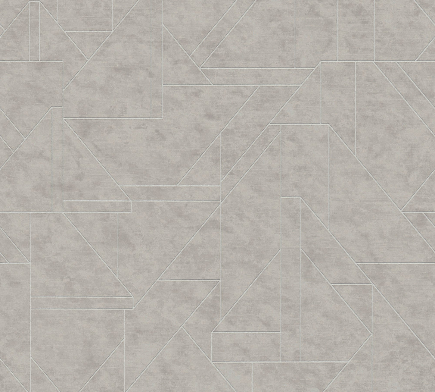 Livingwalls David Vienna Geometrische Vliestapete Grau Silber 10,05 m x 0,53 m