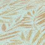 Livingwalls Zoe Miami Metallic Vliestapete Türkis Gold 10,05 m x 0,53 m