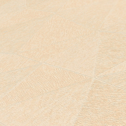 Livingwalls Lea Bali Geometrische Vliestapete Beige 10,05 m x 0,53 m