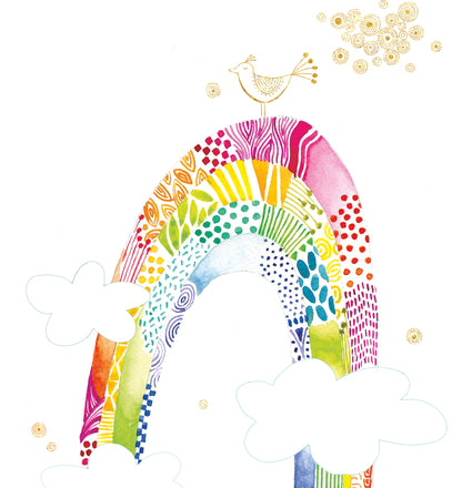 Fototapete Regenbogen Bunt - 2,65 m x 2,80 m