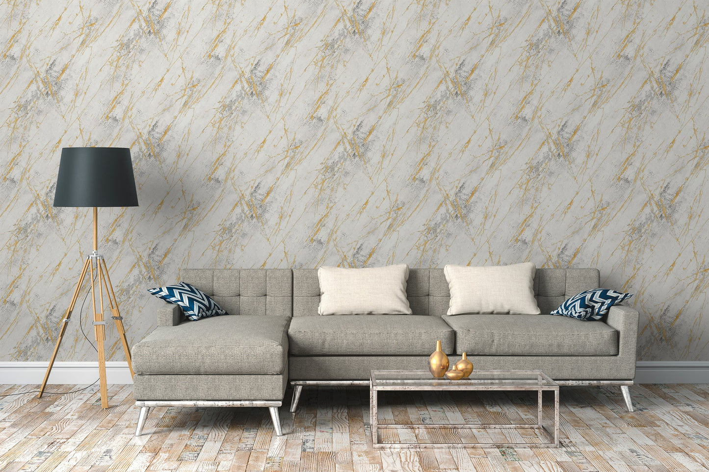 Attico Vinyl-Vliestapete 10,05 m x 1,06 m