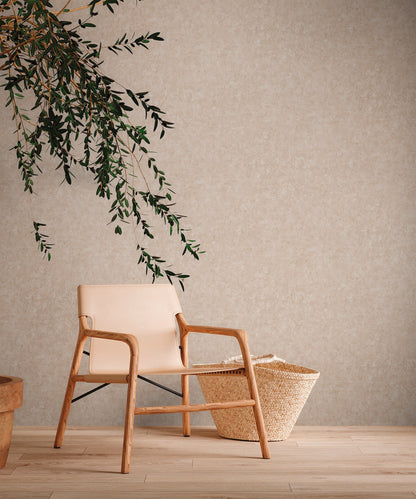 Livingwalls Zoe Miami Uni Vliestapete Hellbraun Beige 10,05 m x 0,53 m