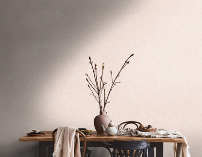 Livingwalls Zoe Miami Uni Vliestapete Weiß Rosa 10,05 m x 0,53 m