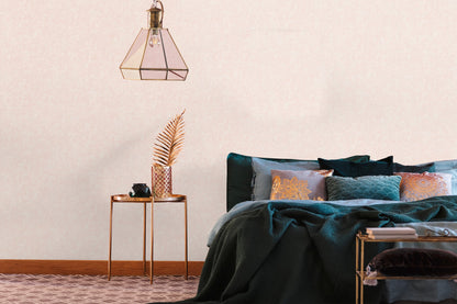 Livingwalls Zoe Miami Uni Vliestapete Weiß Rosa 10,05 m x 0,53 m