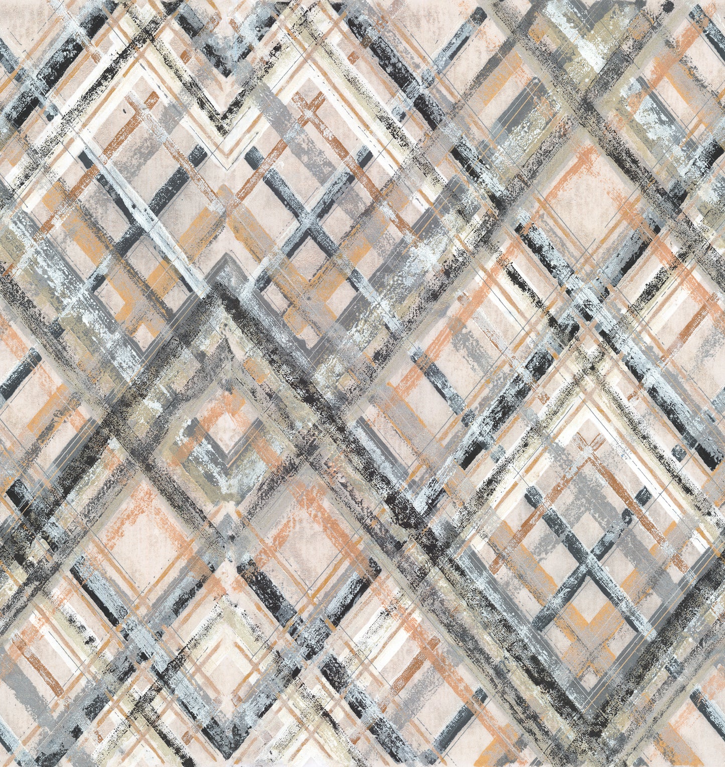 Fototapete Geometrisch Beige Grau - 2,65 m x 2,80 m