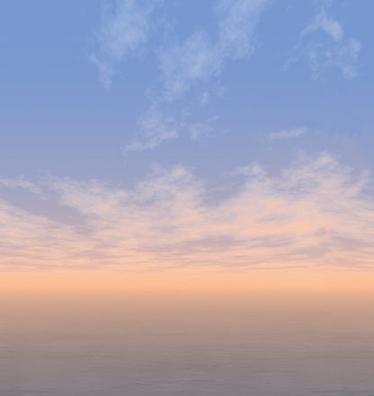 Fototapete Meer Sonnenuntergang - 2,65 m x 2,80 m