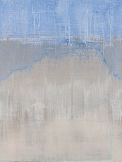 Fototapete Abstrakt Blau Beige - 2,12 m x 2,80 m