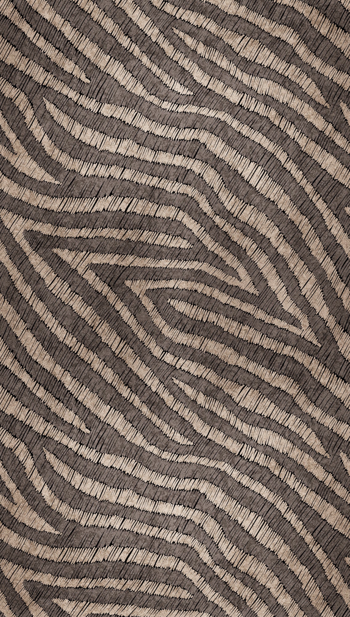 Fototapete Zebra Braun Beige - 1,59 m x 2,80 m