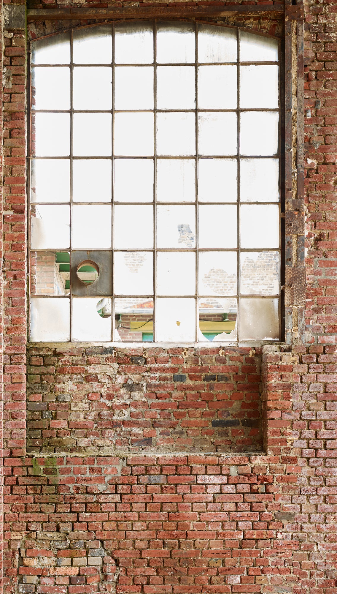 Fototapete Industrie Fenster - 1,59 m x 2,80 m