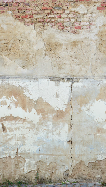 Fototapete Putzwand Beige - 1,59 m x 2,80 m