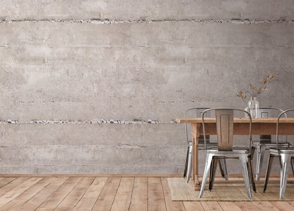Fototapete Sichtbeton Linien – 2,80 m x 1,59 m