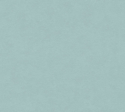 French Affair Uni Vliestapete Blau Grün 10,05 m x 0,53 m