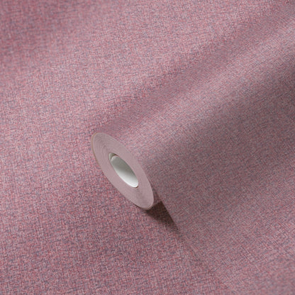 Livingwalls Uni-Vliestapete vertikal Violett Pink 10,05 m x 0,53 m