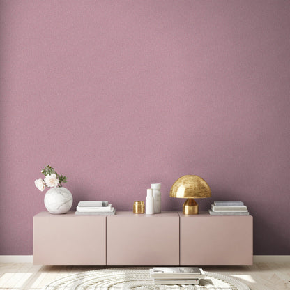 Livingwalls Uni-Vliestapete vertikal Violett Pink 10,05 m x 0,53 m