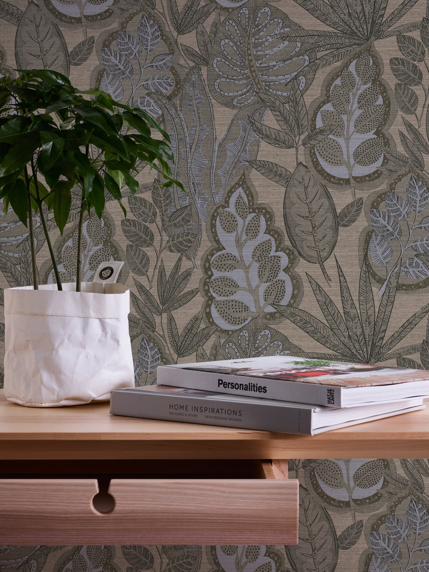 Royal Botanic Vinyl-Vliestapete 10,05 m x 1,06 m