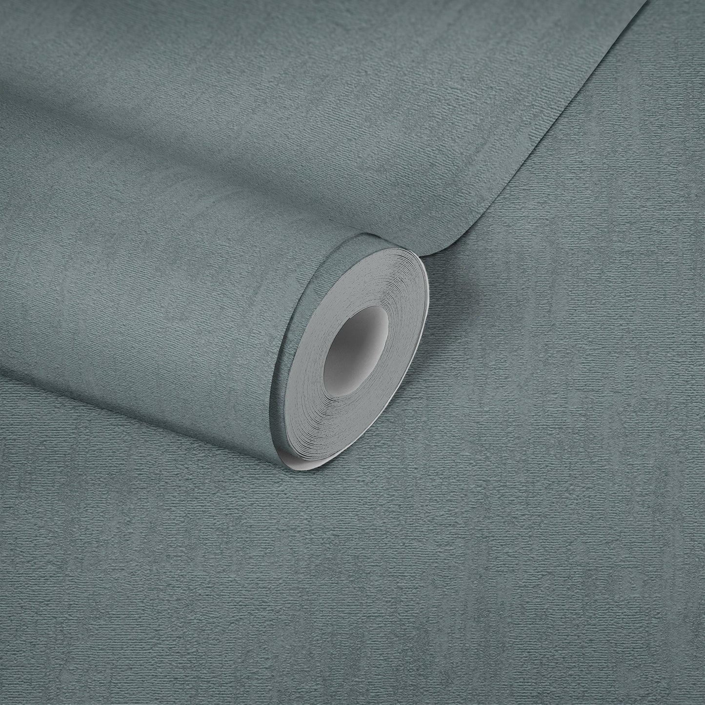 Jade 2 Uni Vliestapete Grün Blau 10,05 m x 0,53 m