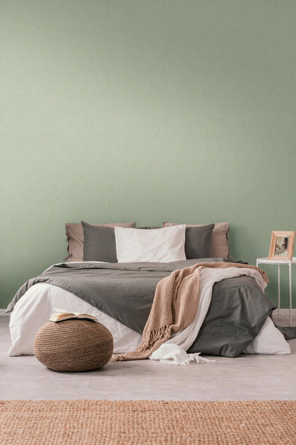 Jade 2 Metallic Vliestapete Grün Gold 10,05 m x 0,53 m