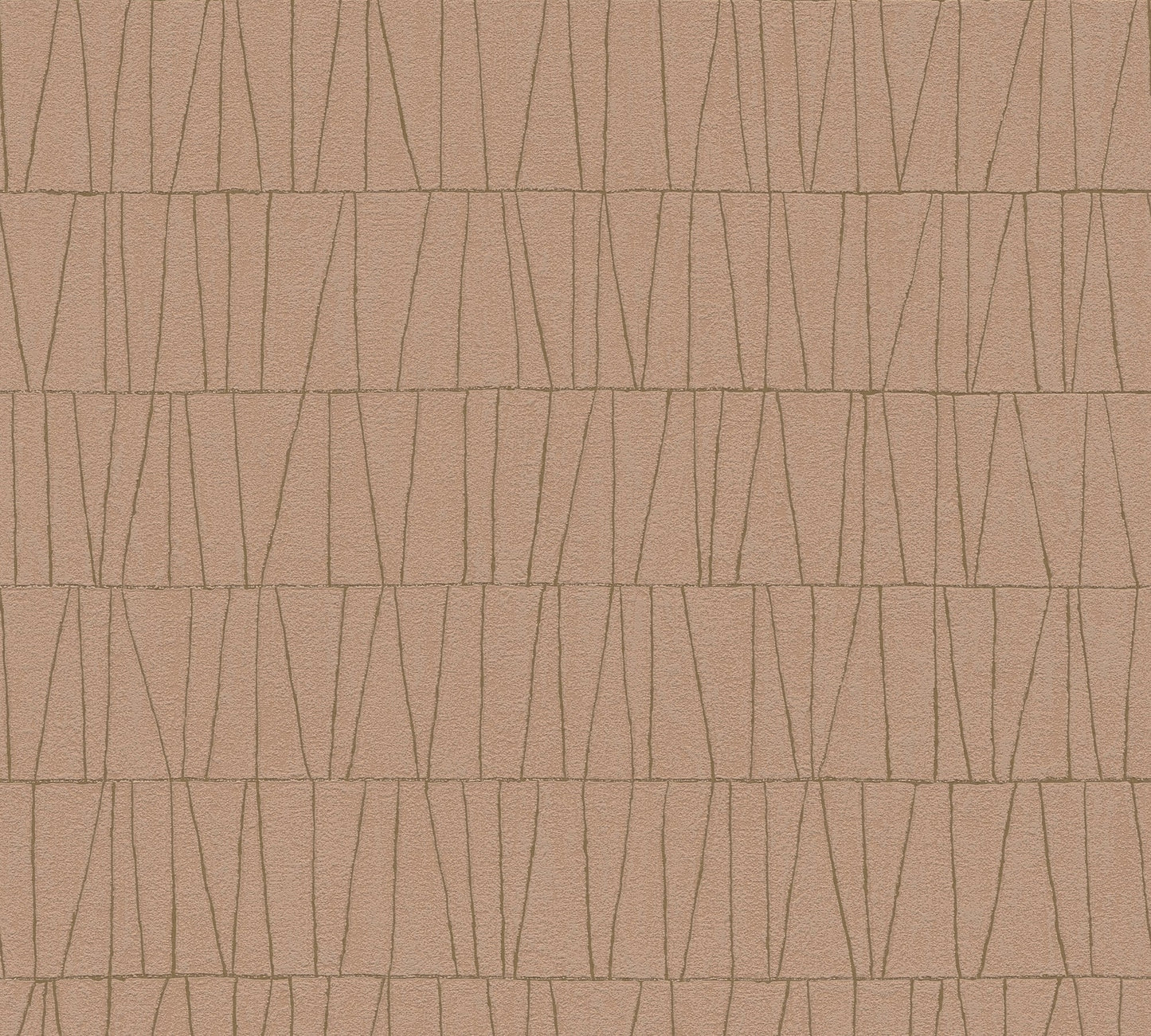 Jade 2 Metallic Vliestapete Altrosa Gold 10,05 m x 0,53 m