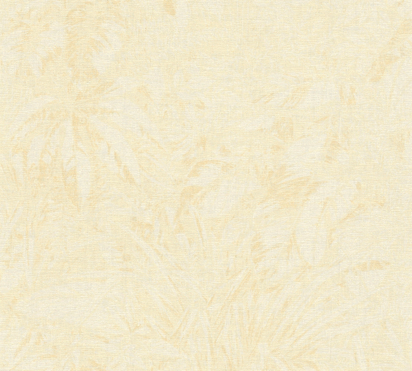 Livingwalls Smart Surfaces Florale Vliestapete Beige Gelb Gold Metallic 10,05 m x 0,53 m