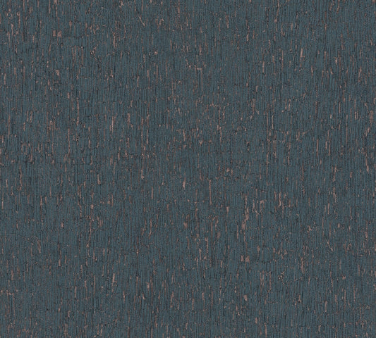 Livingwalls Smart Surfaces Metallic Vliestapete Blau Bronze 10,05 m x 0,53 m