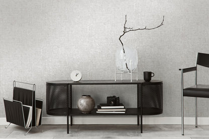 Livingwalls Smart Surfaces Vinyl-Vliestapete Grau Dunkelgrau 10,05 m x 0,53 m