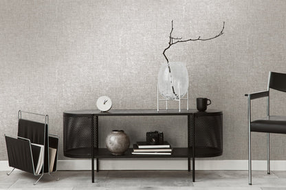 Livingwalls Smart Surfaces Vinyl-Vliestapete Grau Dunkelgrau 10,05 m x 0,53 m