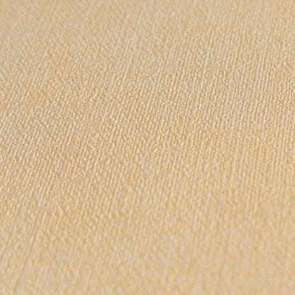 Mustertapete Leinen Apricot Hell - 10,05 m x 0,53 m