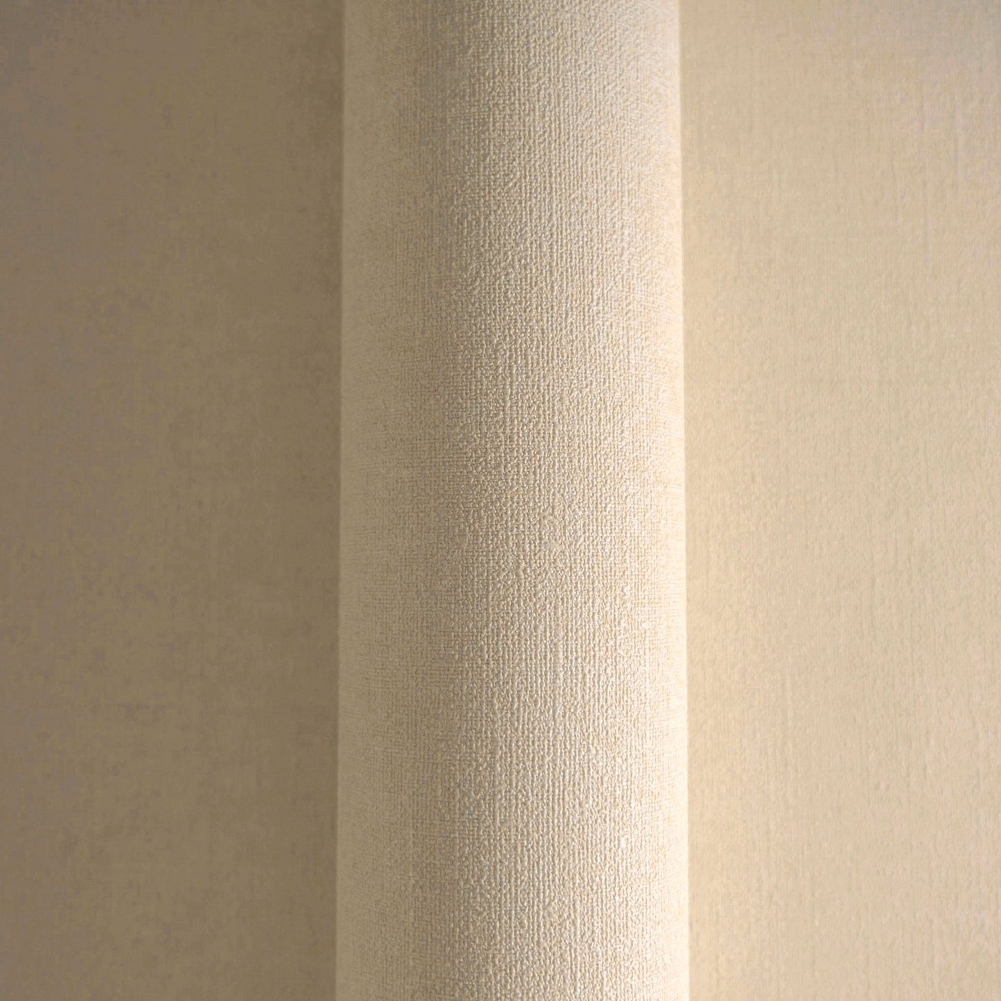 Mustertapete Leinen Beige Klassisch - 10,05 m x 0,53 m