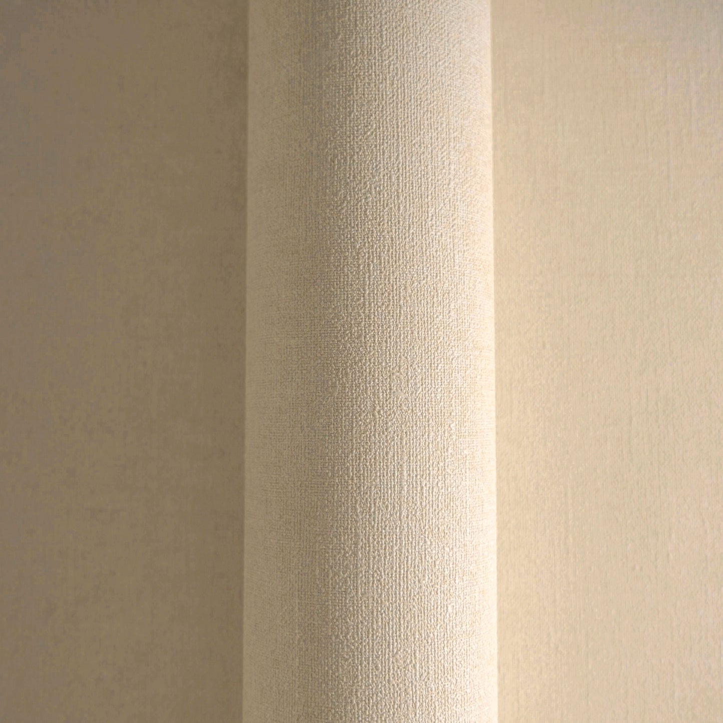 Mustertapete Leinen Beige Klassisch - 10,05 m x 0,53 m