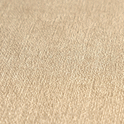 Mustertapete Leinen Beige Klassisch - 10,05 m x 0,53 m