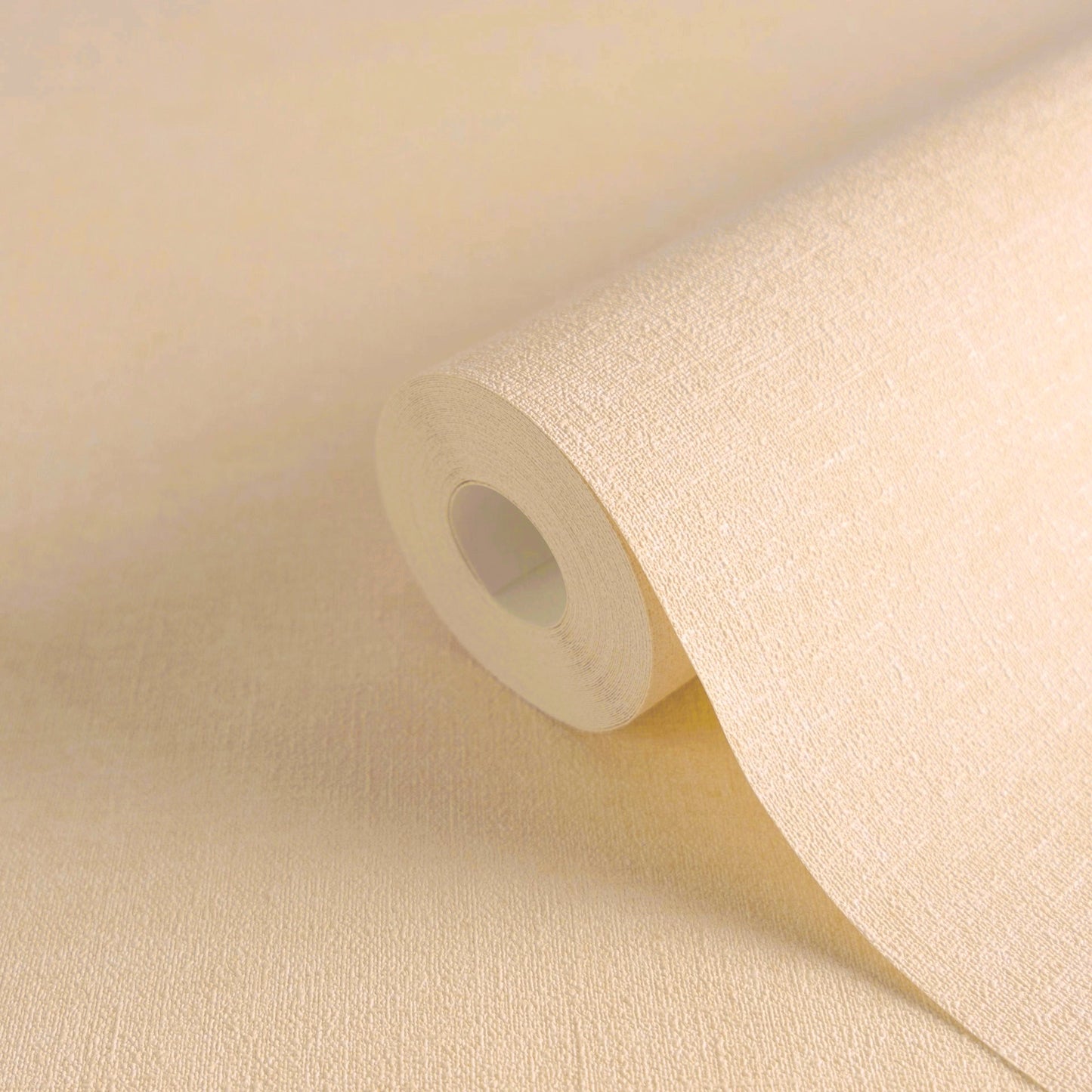 Mustertapete Leinen Apricot Klassisch - 10,05 m x 0,53 m