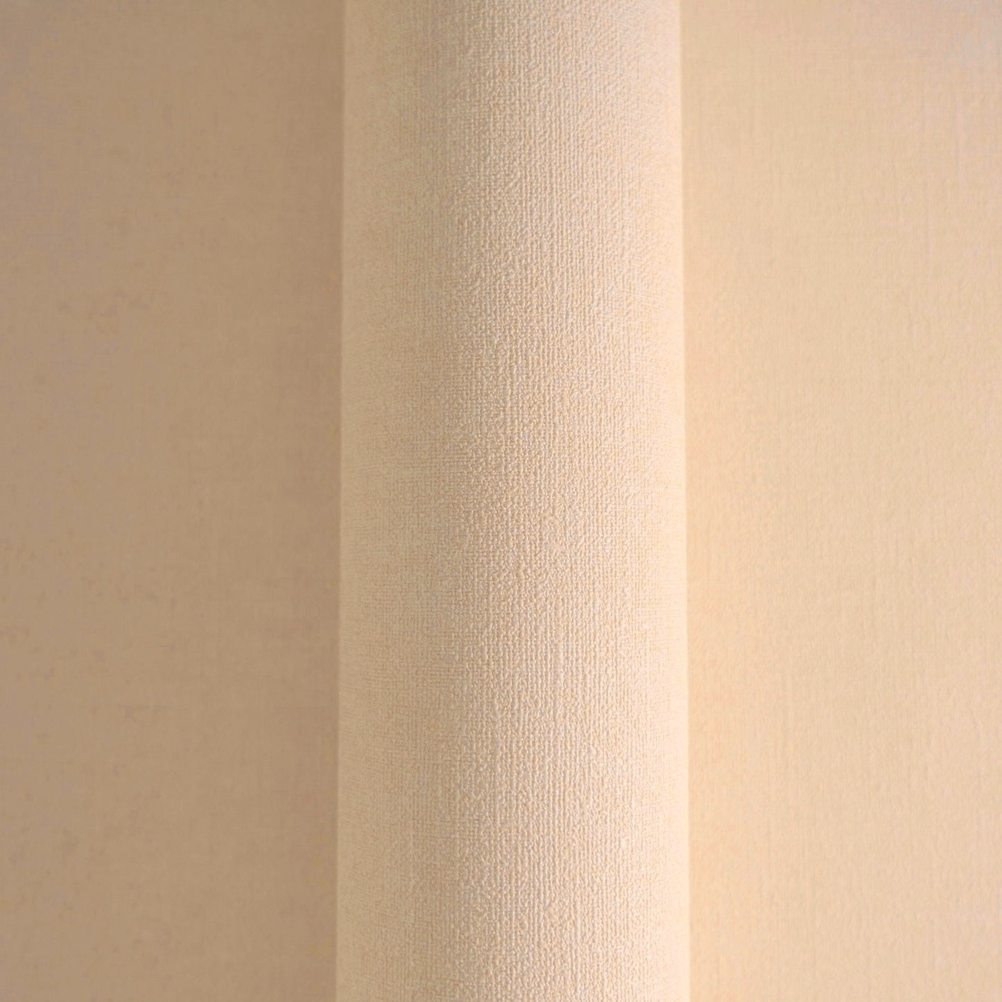 Mustertapete Leinen Apricot Klassisch - 10,05 m x 0,53 m