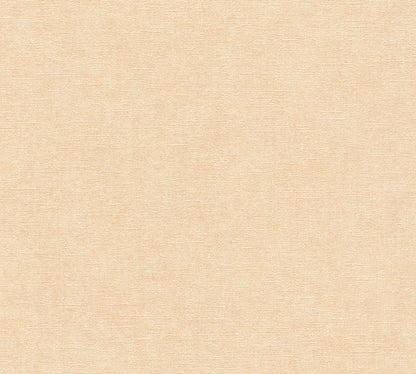 Mustertapete Leinen Apricot Klassisch - 10,05 m x 0,53 m