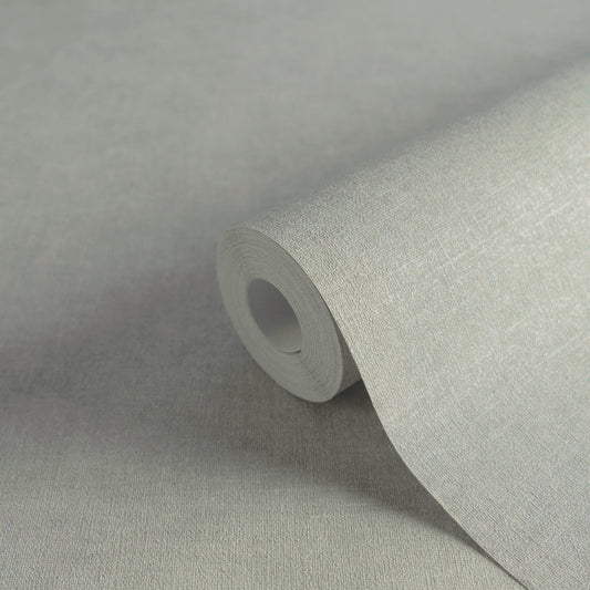 Strukturtapete Leinen Greige Hell - 10,05 m x 0,53 m
