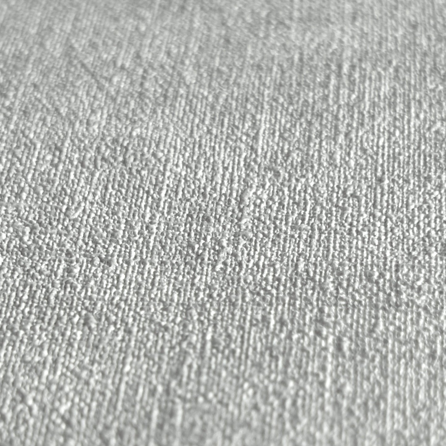 Mustertapete Leinen Silbergrau - 10,05 m x 0,53 m