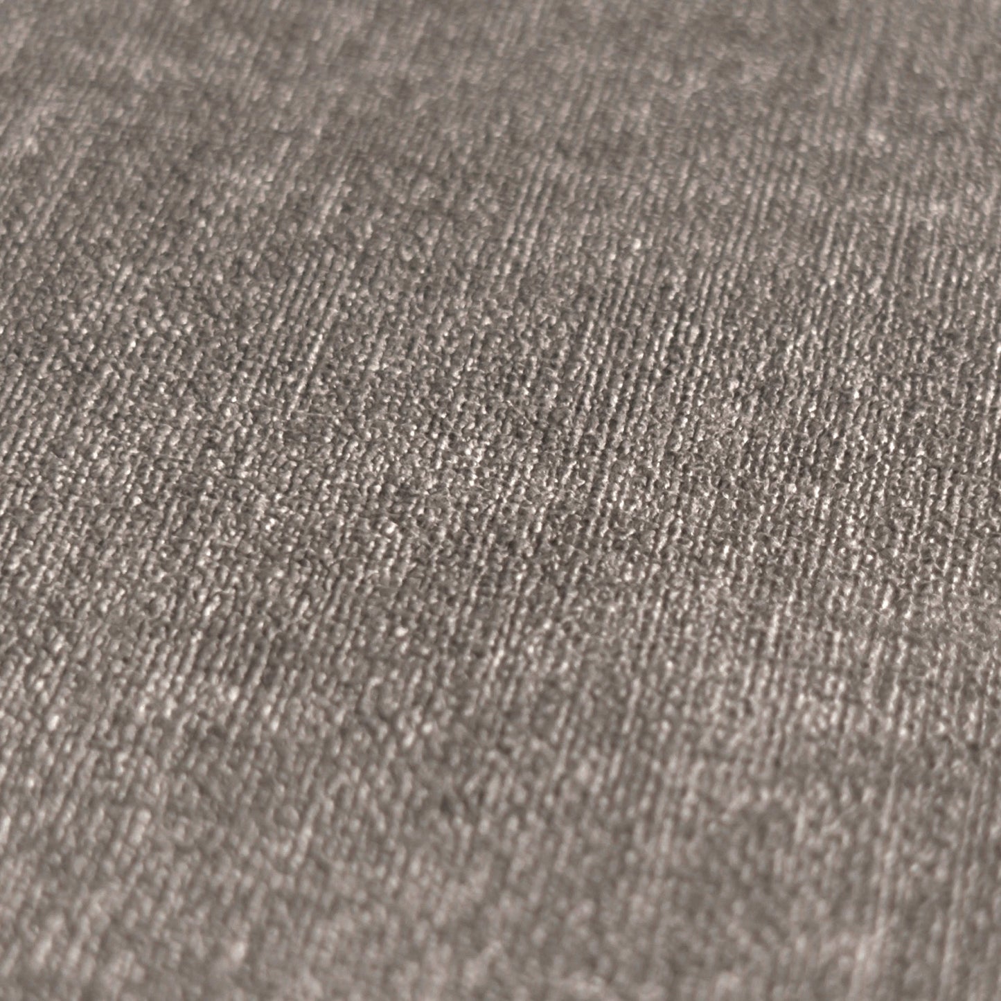 Mustertapete Leinen Taupe Elegant - 10,05 m x 0,53 m