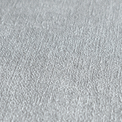 Mustertapete Leinen Himmelblau - 10,05 m x 0,53 m
