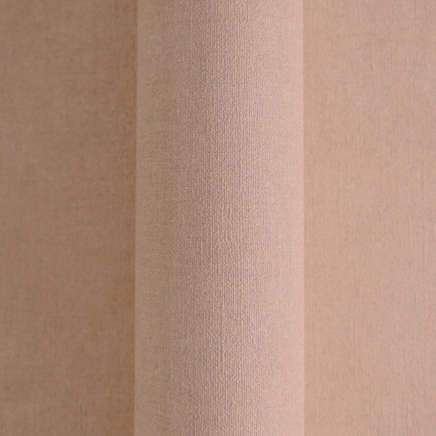 Mustertapete Leinen Rosé Sanft - 10,05 m x 0,53 m