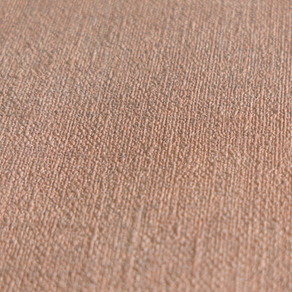 Mustertapete Leinen Rosé Sanft - 10,05 m x 0,53 m