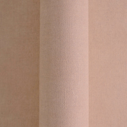 Mustertapete Leinen Rosé Sanft - 10,05 m x 0,53 m