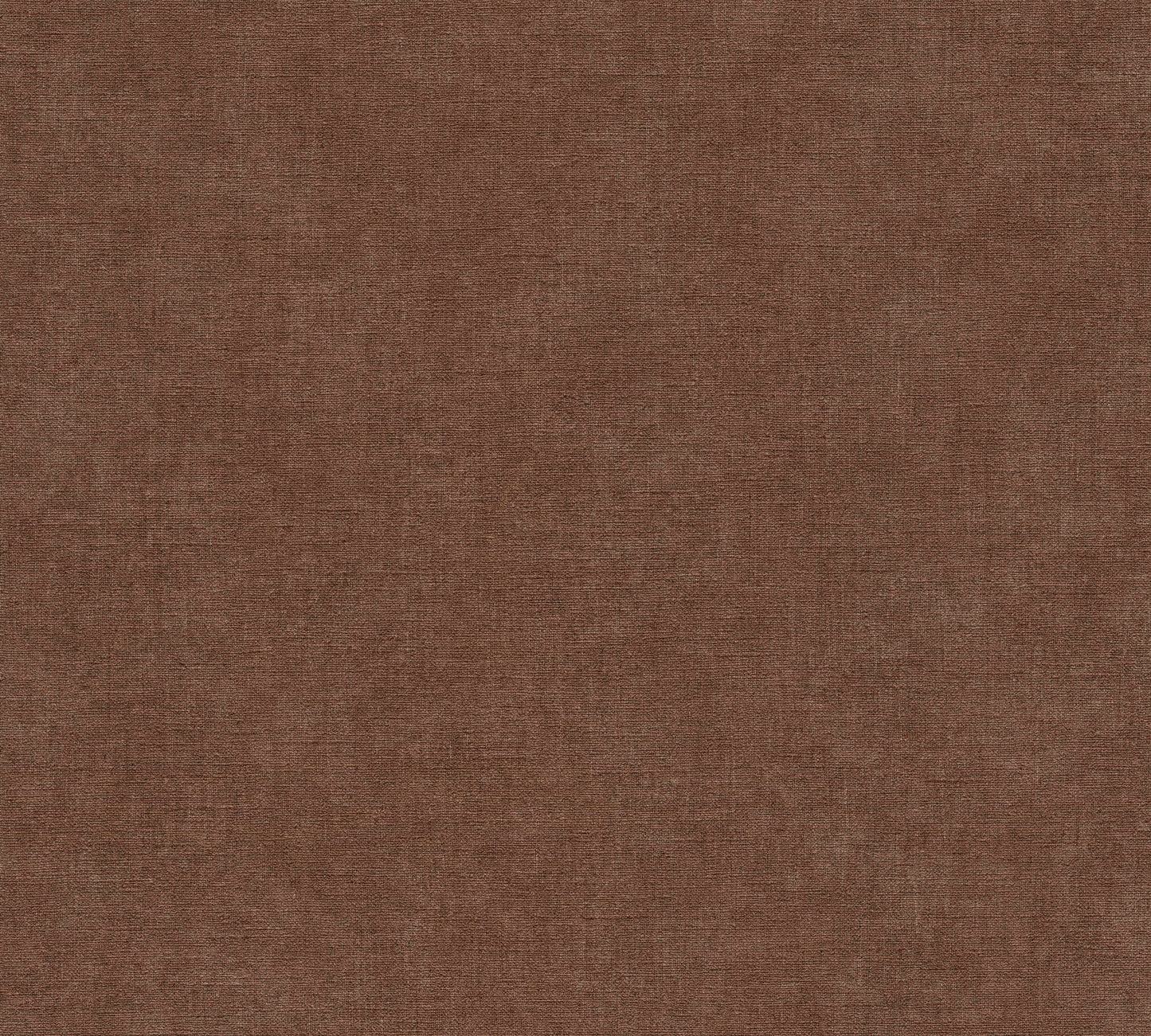 Mustertapete Leinen Schokobraun Klassisch - 10,05 m x 0,53 m