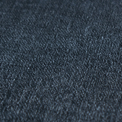 Mustertapete Leinen Marineblau Dunkel - 10,05 m x 0,53 m