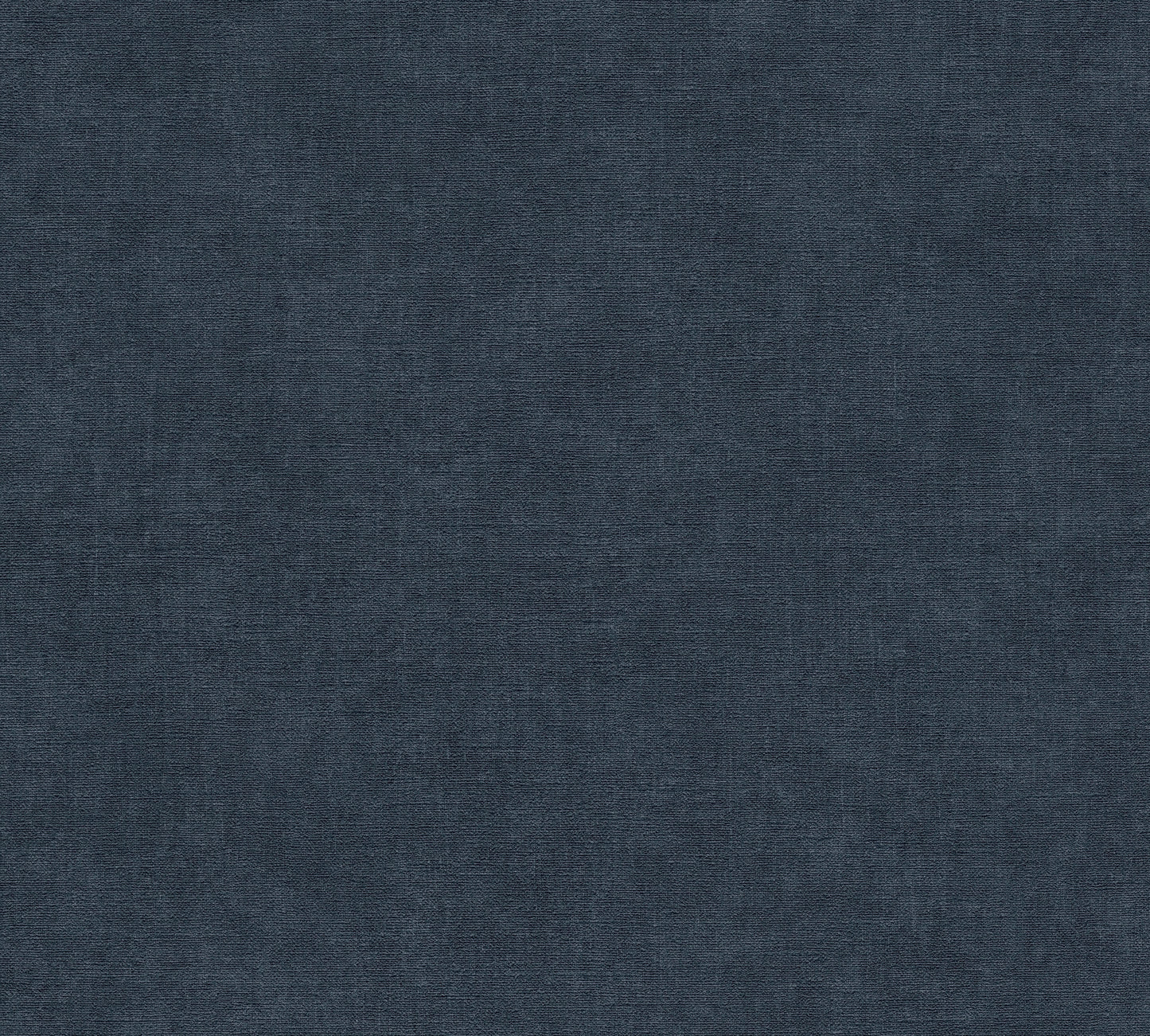 Mustertapete Leinen Marineblau Dunkel - 10,05 m x 0,53 m