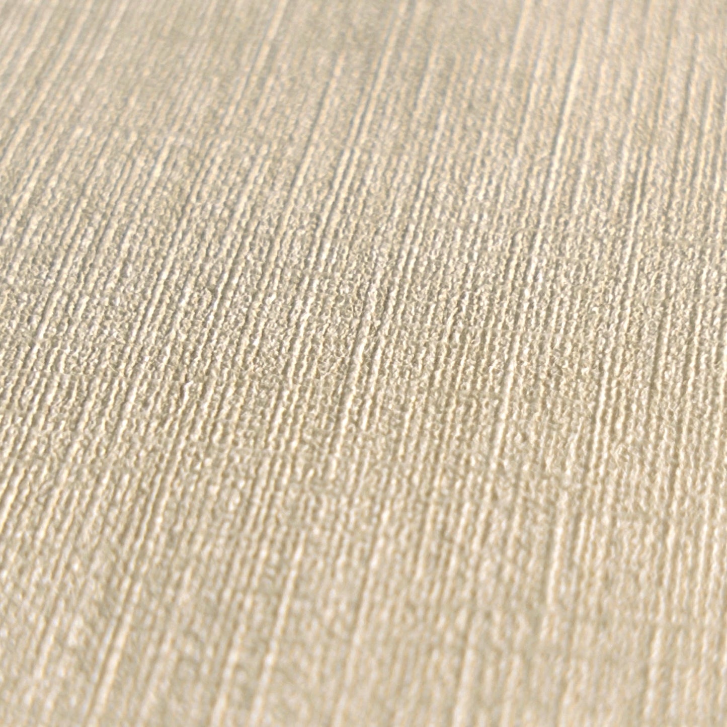 Mustertapete Leinen Hellbeige Klassisch - 10,05 m x 0,53 m