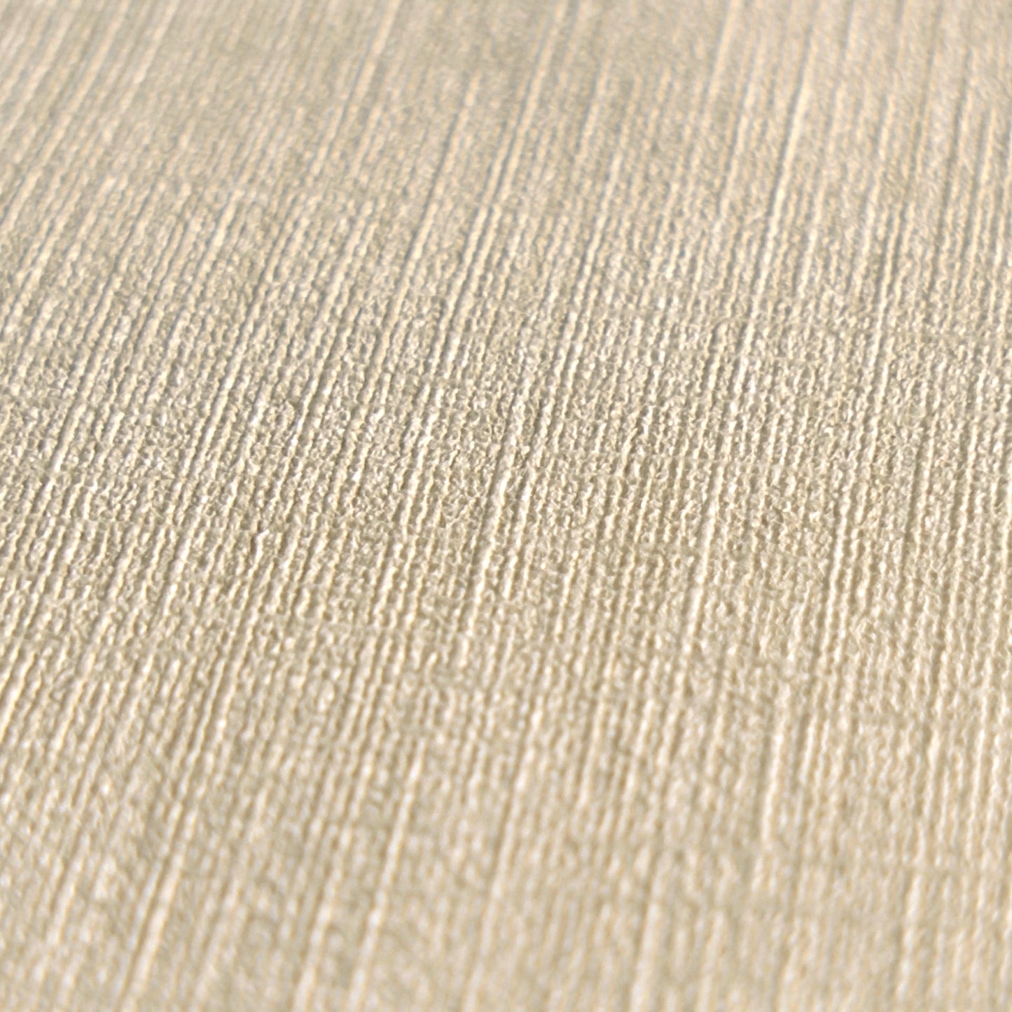 Mustertapete Leinen Hellbeige Klassisch - 10,05 m x 0,53 m