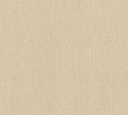 Mustertapete Leinen Hellbeige Klassisch - 10,05 m x 0,53 m
